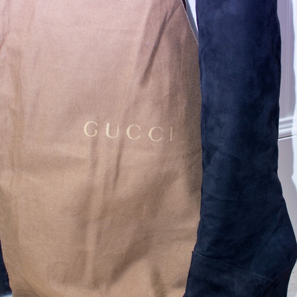 GUCCI SUEDE BOOTS - Picture 5 of 8